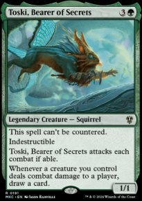 Toski, Bearer of Secrets - Murders at Karlov Manor Commander Decks
