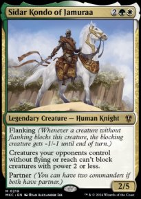 Sidar Kondo of Jamuraa - Murders at Karlov Manor Commander Decks