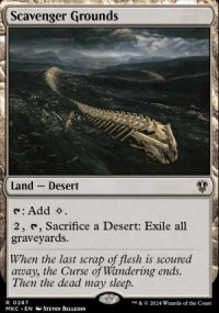 Scavenger Grounds - Murders at Karlov Manor Commander Decks