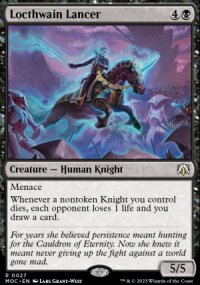 Locthwain Lancer 1 - March of the Machine Commander Decks