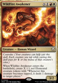 Wildfire Awakener 1 - March of the Machine Commander Decks