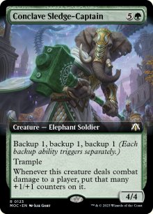 Conclave Sledge-Captain 2 - March of the Machine Commander Decks
