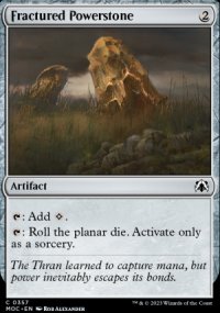 Fractured Powerstone - March of the Machine Commander Decks