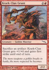 Krark-Clan Grunt - Mirrodin