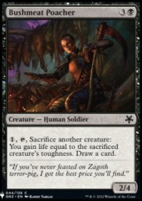 Bushmeat Poacher - Mystery Booster 2