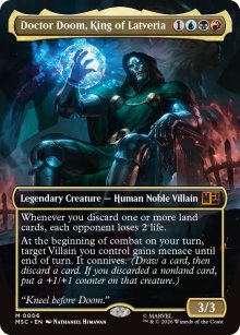 Doctor Doom, King of Latveria 1 - Marvel Super Heroes Commander Decks