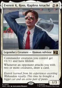 Everett K. Ross, Hapless Attach� - Marvel Super Heroes Commander Decks
