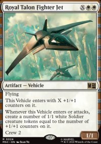 Royal Talon Fighter Jet - Marvel Super Heroes Commander Decks