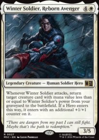 Winter Soldier, Reborn Avenger - Marvel Super Heroes Commander Decks