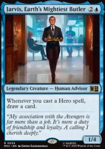 Jarvis, Earth's Mightiest Butler - Marvel Super Heroes Commander Decks