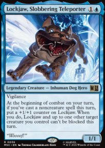 Lockjaw, Slobbering Teleporter - Marvel Super Heroes Commander Decks