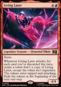 Living Laser - Marvel Super Heroes Commander Decks