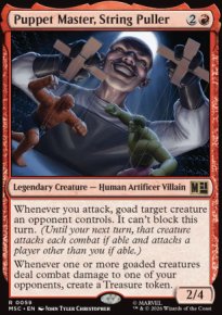 Puppet Master, String Puller - Marvel Super Heroes Commander Decks