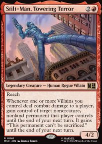 Stilt-Man, Towering Terror - Marvel Super Heroes Commander Decks