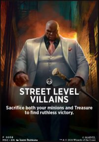 Street Level Villains - Marvel Super Heroes Commander Decks