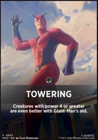 Towering - Marvel Super Heroes Commander Decks