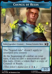 Council of Reeds Token 2 - Marvel Super Heroes Commander Decks