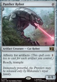 Panther Robot - Marvel Super Heroes Commander Decks