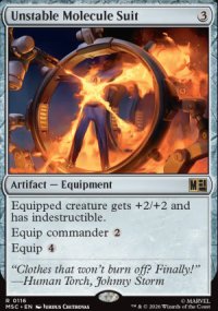 Unstable Molecule Suit - Marvel Super Heroes Commander Decks