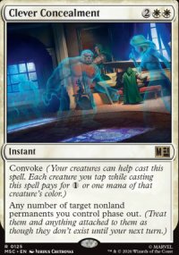 Clever Concealment - Marvel Super Heroes Commander Decks