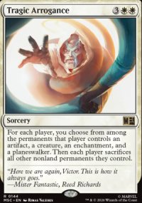 Tragic Arrogance - Marvel Super Heroes Commander Decks