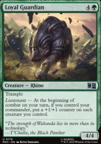Loyal Guardian - Marvel Super Heroes Commander Decks