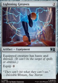 Lightning Greaves - Marvel Super Heroes Commander Decks