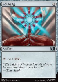 Sol Ring 1 - Marvel Super Heroes Commander Decks