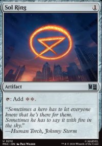 Sol Ring 2 - Marvel Super Heroes Commander Decks