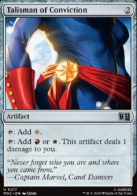 Talisman of Conviction - Marvel Super Heroes Commander Decks