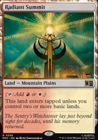 Radiant Summit - Marvel Super Heroes Commander Decks