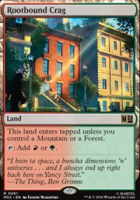Rootbound Crag - Marvel Super Heroes Commander Decks