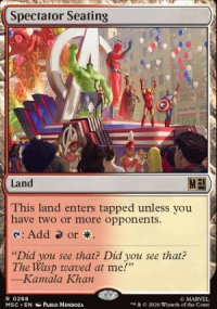 Spectator Seating - Marvel Super Heroes Commander Decks