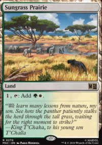 Sungrass Prairie - Marvel Super Heroes Commander Decks