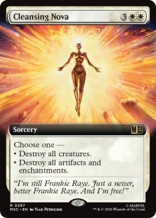 Cleansing Nova - Marvel Super Heroes Commander Decks