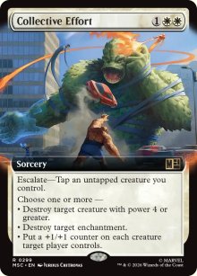 Collective Effort - Marvel Super Heroes Commander Decks