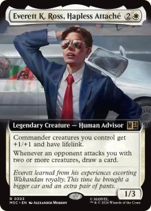 Everett K. Ross, Hapless Attach� - Marvel Super Heroes Commander Decks