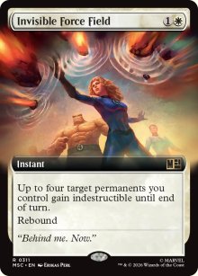 Invisible Force Field - Marvel Super Heroes Commander Decks