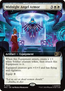 Midnight Angel Armor - Marvel Super Heroes Commander Decks