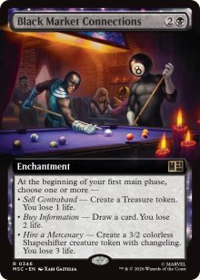 Black Market Connections - Marvel Super Heroes Commander Decks