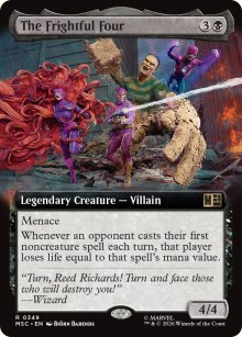 The Frightful Four - Marvel Super Heroes Commander Decks