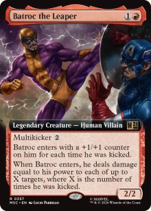 Batroc the Leaper - Marvel Super Heroes Commander Decks