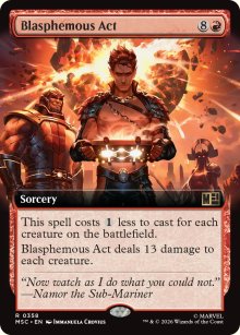 Blasphemous Act - Marvel Super Heroes Commander Decks