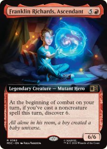 Franklin Richards, Ascendant - Marvel Super Heroes Commander Decks