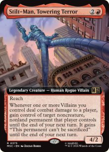 Stilt-Man, Towering Terror - Marvel Super Heroes Commander Decks