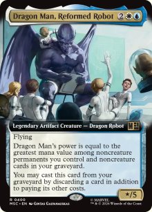 Dragon Man, Reformed Robot - Marvel Super Heroes Commander Decks