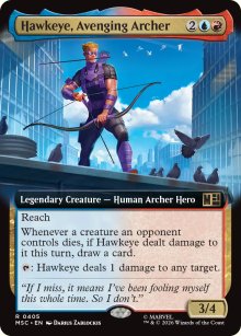 Hawkeye, Avenging Archer - Marvel Super Heroes Commander Decks