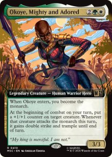 Okoye, Mighty and Adored - Marvel Super Heroes Commander Decks