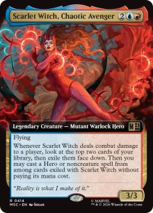 Scarlet Witch, Chaotic Avenger - Marvel Super Heroes Commander Decks