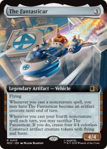 The Fantasticar - Marvel Super Heroes Commander Decks